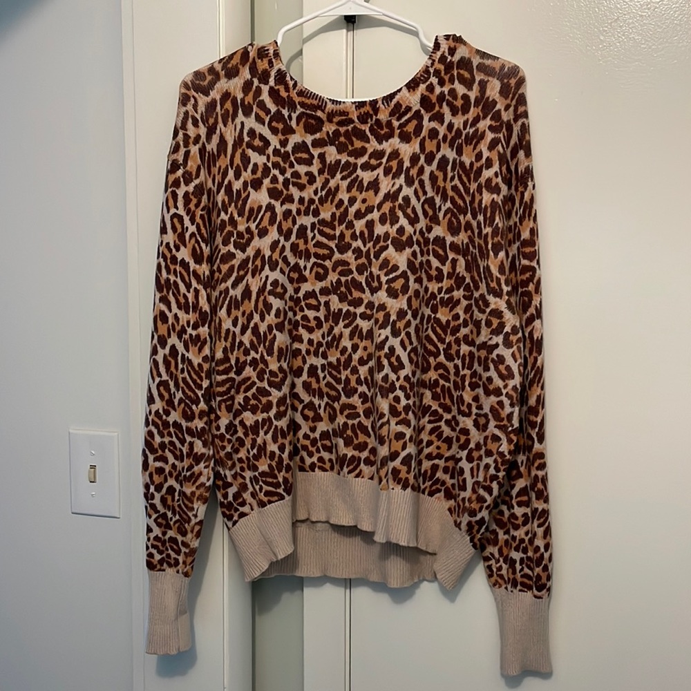 Elodie Nordstrom Cheetah sweater